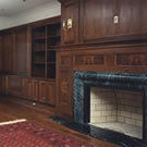 Library and Mantel
